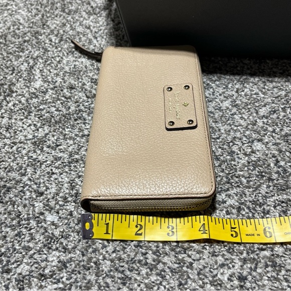 Kate Spade Black Grove Street Neda Wallet Cream - Picture 5 of 7